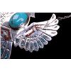 Image 9 : Navajo Lone Mountain Turquoise Chip Inlay Necklace
