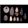 Image 1 : Collection of Arrowhead/ Native American Artifacts