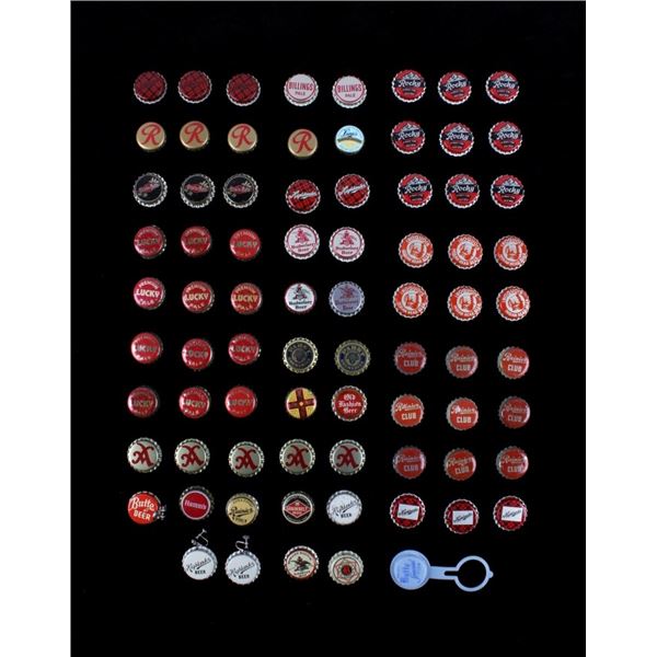 Beer Bottle Cap Collection New Old Stock