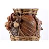 Image 6 : Wicker Wrapped Harvest Flower Vase c. 20th C.
