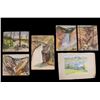 Image 1 : Collection of Carl & Lily Tolpo Watercolors