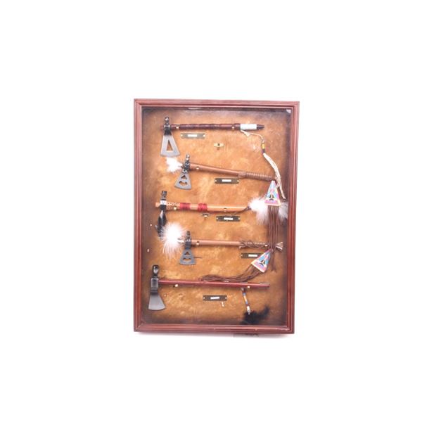 Pipe Tomahawk Shadow Box Collection