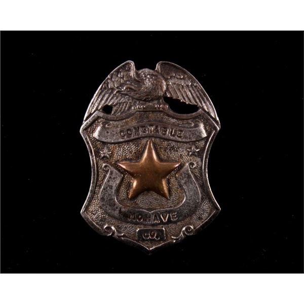 Mohave Arizona Constable Badge c. Early 1900's