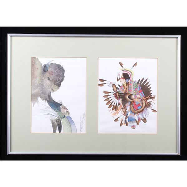 Ridgely & Archambault Framed Watercolor Paintings