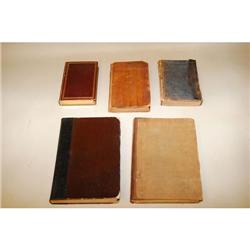THEOLOGY. A Group of 5 Volumes as Listed.