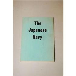The Japanese Navy. 8vo - over 7¾" - 9¾" ta