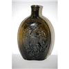 Image 1 : 6 7/8" EAGLE-CORNUCOPIA BOTTLE FLASK - OLI