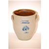 Image 1 : L. NORTON OVOID STONEWARE CROCK W/ FLORAL