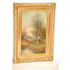 Image 1 : J. VERNTENS(?) OIL ON CANVAS POND LANDSCAP