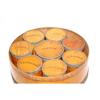 Image 3 : 19TH CENT. ROUND SPICE BOX W/ 8 ROUND SPIC