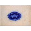 Image 2 : 10 1/4" SHANGHAE FLOW BLUE PLATE MARKED J.