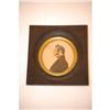 Image 1 : 19TH CENT. MINIATURE WATERCOLOR PORTRAIT O