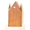 Image 3 : S.B. TERRY MINIATURE STEEPLE CLOCK W/ DOUB