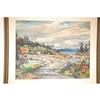 Image 2 : WILLIAM LESTER STEVENS WATERCOLOR OF ROAD