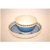 Image 1 : MOCHA PEARLWARE HANDLELESS CUP & SAUCER -