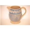 Image 2 : MOCHA CREAMWARE PITCHER W/ WAVY & STRAIGHT