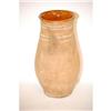 Image 1 : 19TH CENT. REDWARE JAR OR VASE W/ WHITE CO