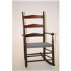 Image 1 : SHAKER NO. 3 ROCKING LADDERBACK ARMCHAIR W