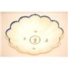 Image 1 : LEEDS CREAMWARE SCALLOPED SERVING BOWL W/