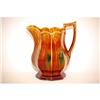 Image 1 : BENNINGTON TULIP & HEART PITCHER W/ OCTAGO
