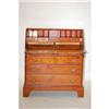Image 2 : NEW ENGLAND CHIPPENDALE SLANT FRONT DESK-C