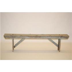 19TH CENT. NEW ENGLAND PAINTED PRIMITIVE F