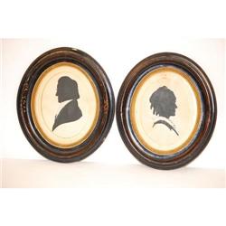 PR. LARGE PORTRAIT SILHOUETTES - CUT PAPER
