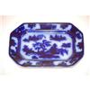 Image 1 : 10 1/4" CHAPOO FLOW BLUE OCTAGONAL PLATTER
