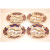 Image 1 : (4) 10 1/2" MASONS GAUDY IRONSTONE PLATES