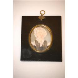 19TH CENT. MINI PAINTING ON IVORY OF A LAD