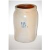 Image 2 : 19TH CENT. 1 GAL. DECORATED STONEWARE STOR