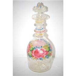 19TH CENT. DECORATED BLOWN IN THE MOLD 3 R