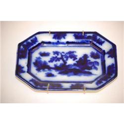 8" CHAPOO FLOW BLUE PLATTER OR UNDERLINER