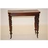 Image 1 : NEW ENGLAND SHERATON CARD TABLE - MAHOGANY