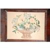 Image 2 : WATERCOLOR THEORUM OF SUMMER FLOWERS IN A