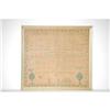 Image 1 : 19TH CENT. NEEDLEWORK SAMPLER WROUGHT IN 1