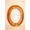 Image 2 : 19TH CENT. TRAMP ART CARVED OVAL WOODEN FR