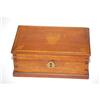 Image 1 : 19TH CENT. TRAMP ART DOCUMENT BOX - DOVETA