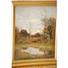 Image 2 : E. HUCKMAN OIL ON ARTIST BOARD OF CATTLE D