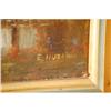 Image 3 : E. HUCKMAN OIL ON ARTIST BOARD OF CATTLE D
