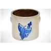 Image 1 : A. WHITE & SON DECORATED 2 GAL. CROCK W/ F