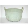Image 1 : 19TH CENT. PAINTED SPLINT GATHERING BASKET