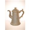 Image 2 : 9 1/4" 19TH CENT. AMERICAN PEWTER COFFEE P