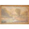 Image 2 : WILLIAM SNYDER PAINTING - OIL ON CANVAS OF