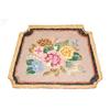 Image 3 : (2) EARLY 20TH CENT. FLORAL HOOKED CHAIR M