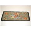 Image 2 : SMALL FLORAL HOOKED RUG - EARLY 20TH CENT.