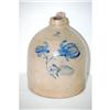 Image 1 : 19TH CENT. 2 GAL. DECORATED STONEWARE JUG
