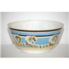 Image 2 : 7 1/2" MOCHA PEARLWARE BOWL W/ EARTHWORM D