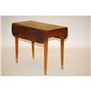 Image 2 : NEW ENGLAND HEPPLEWHITE DROPLEAF TABLE - M