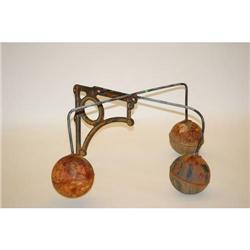 19TH-20TH CENT. PAWN SHOP TRADE SIGN-IRON